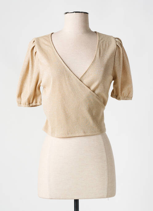 Top auriu MD'M femeie