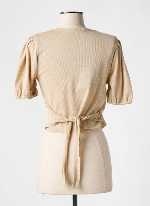 Top auriu MD'M femeie