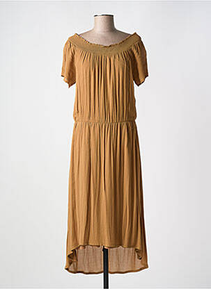 Rochie lungă maro YAYA femeie