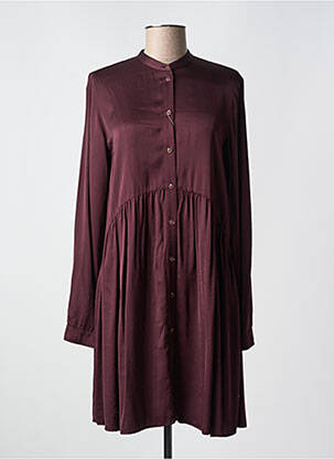 Rochie scurtă mâneci lungi mâneci lungi violet ERFO femeie