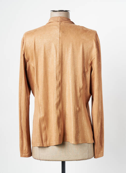 Vestă cu mâneci lungi bej EVA KAYAN femeie