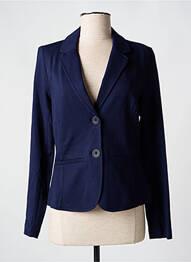 Sacou buzunare false albastru SIGNE NATURE femme