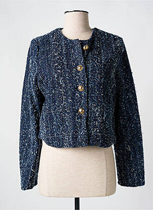 Jachete elegante buzunare albastru FABIENNE CHAPOT femeie