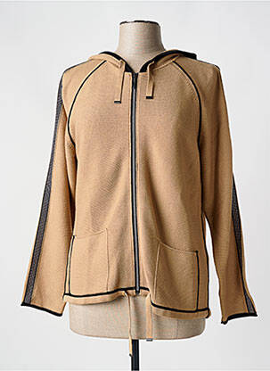 Vestă cu mâneci lungi maro THOMAS RABE femeie