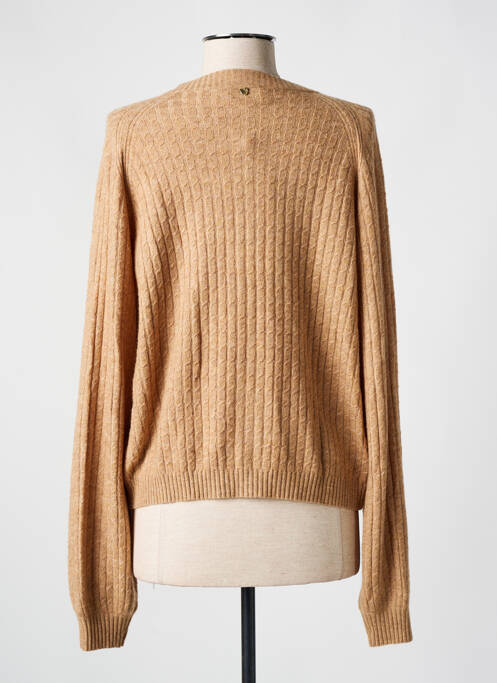 Vestă cu mâneci lungi maro FABIENNE CHAPOT femeie