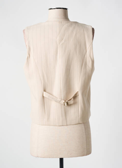 Vestă fără mâneci bej K-DESIGN femeie