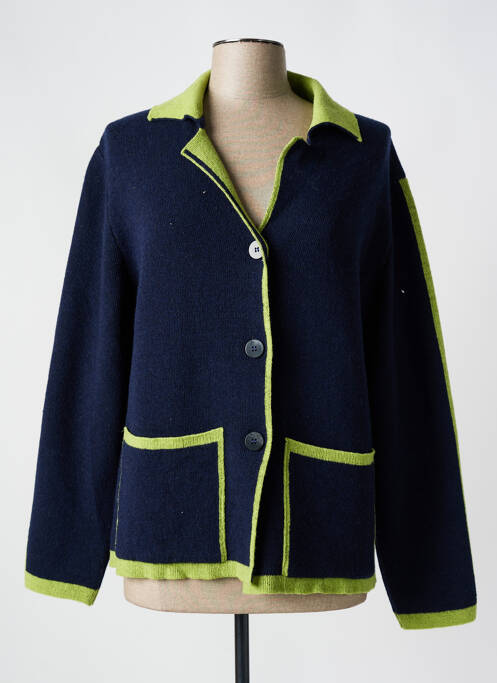 Vestă cu mâneci lungi albastru L'ATELIER D'ANNA femeie