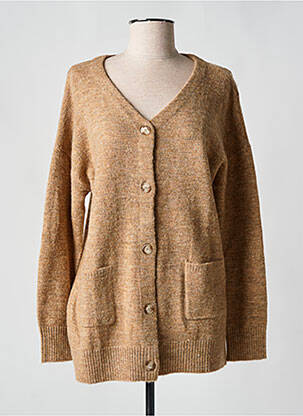 Vestă cu mâneci lungi maro DIPLODOCUS femeie