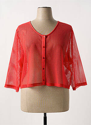 Bolero roșu PAUSE CAFE femeie