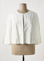 Jachete casual guler rotund alb DIANE LAURY femme