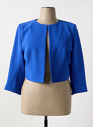 Bolero guler rotund albastru MICHAELA LOUISA femeie