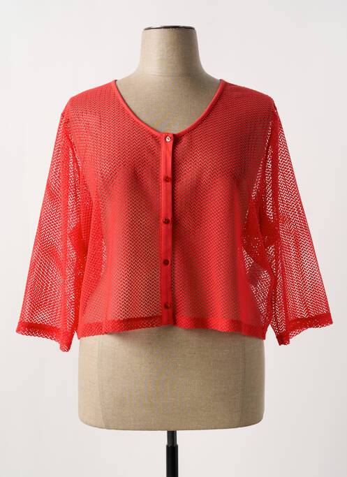 Bolero roșu PAUSE CAFE femeie