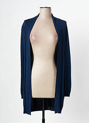 Vestă cu mâneci lungi albastru RINASCIMENTO femeie