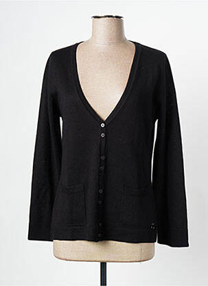 Vestă cu mâneci lungi negru DANEVA femeie