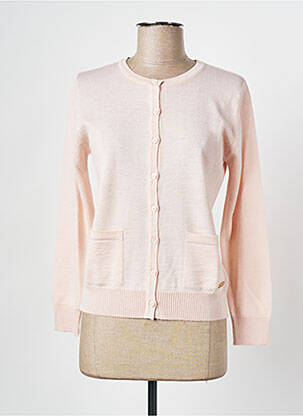 Vestă cu mâneci lungi roz DANEVA femeie