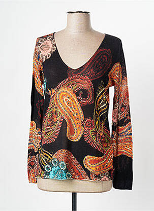 Pulover portocaliu FROGBOX femeie