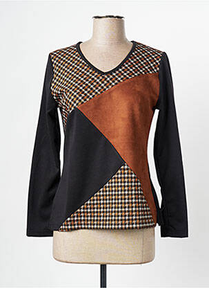 Pulover maro FRANCE RIVOIRE femeie