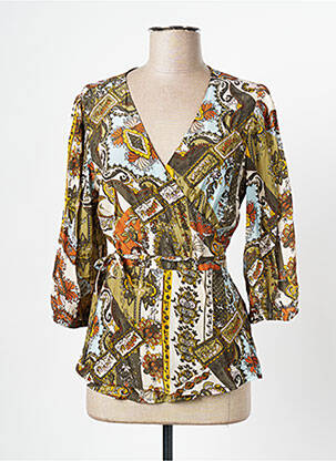 Top verde CREAM femeie