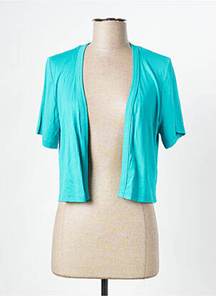 Vestă cu mâneci scurte verde CHRISTINE LAURE femeie