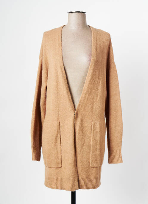 Vestă cu mâneci lungi bej ANDAM femeie