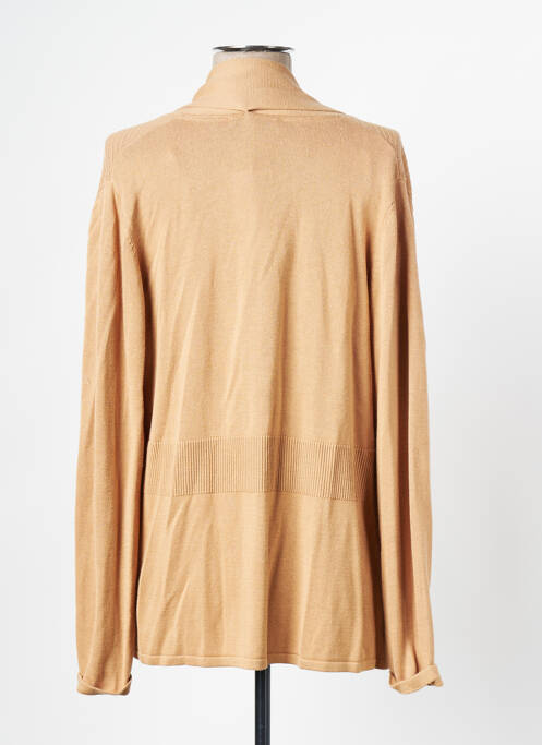 Vestă cu mâneci lungi bej CHRISTINE LAURE femeie