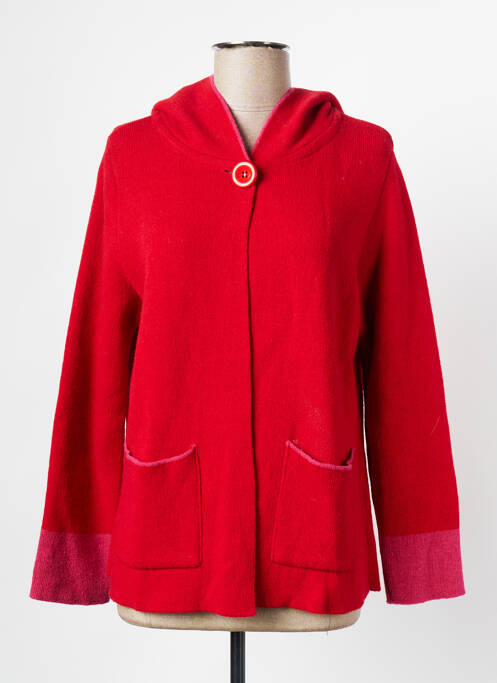 Vestă cu mâneci lungi roșu L'ATELIER D'ANNA femeie