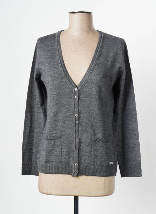 Vestă cu mâneci lungi gri închis DANEVA femeie