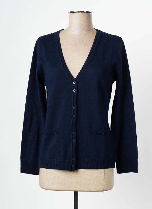 Vestă cu mâneci lungi albastru DANEVA femeie