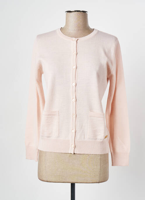 Vestă cu mâneci lungi roz DANEVA femeie