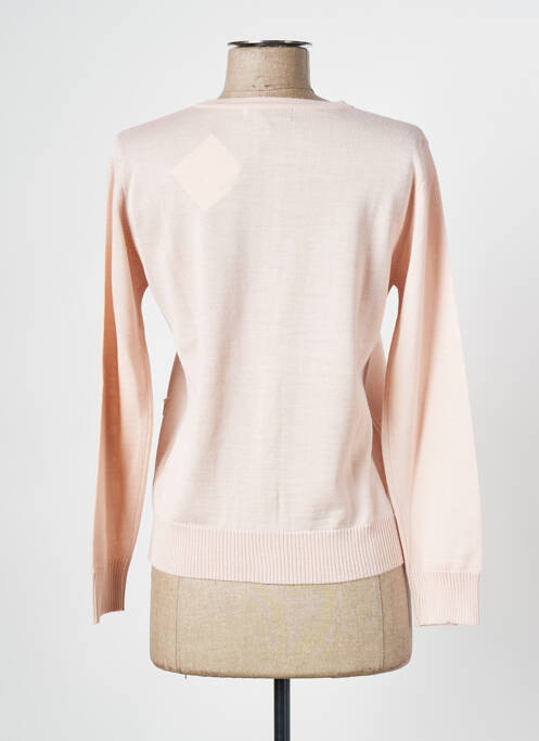 Vestă cu mâneci lungi roz DANEVA femeie