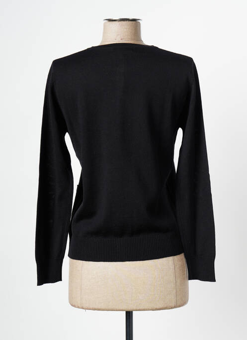 Vestă cu mâneci lungi negru DANEVA femeie