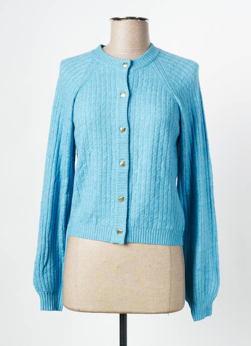 Vestă cu mâneci lungi albastru FABIENNE CHAPOT femeie