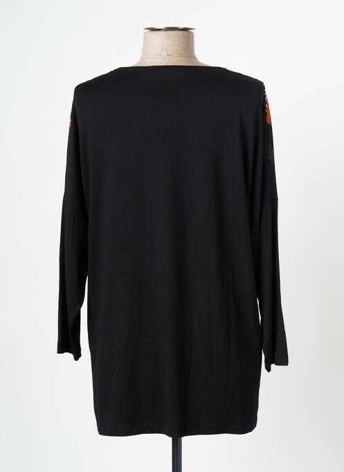 Tunică mâneci lungi negru CHRISTINE LAURE femeie