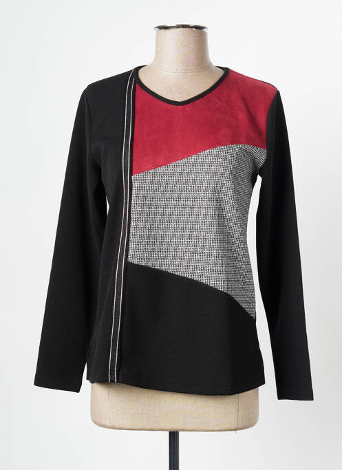 Tricou negru FRANCE RIVOIRE femeie