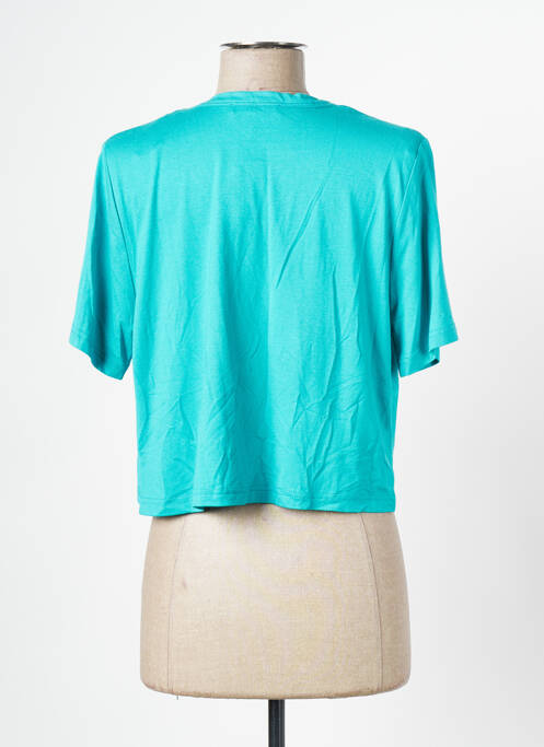 Vestă cu mâneci scurte verde CHRISTINE LAURE femeie