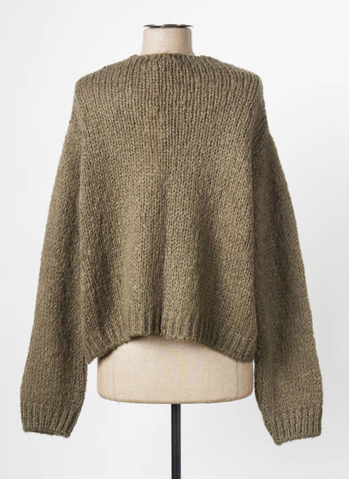 Vestă cu mâneci lungi verde SIGNE NATURE femeie