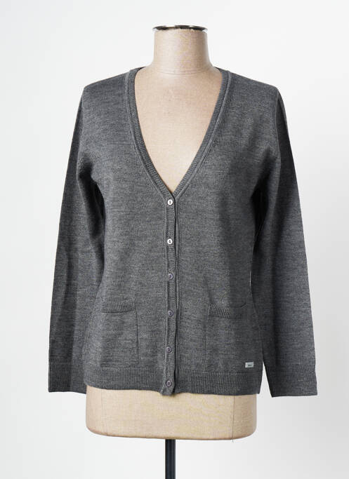 Vestă cu mâneci lungi gri DANEVA femeie