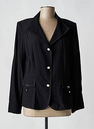 Sacou buzunare negru CHRISTINE LAURE femeie
