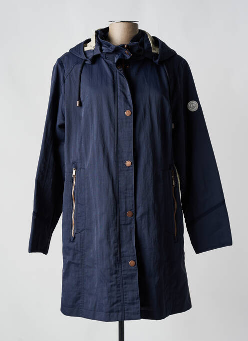 Palton lung albastru JUNGE femeie