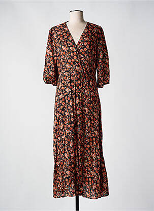 Rochie lungă negru C'EST BEAU LA VIE femeie