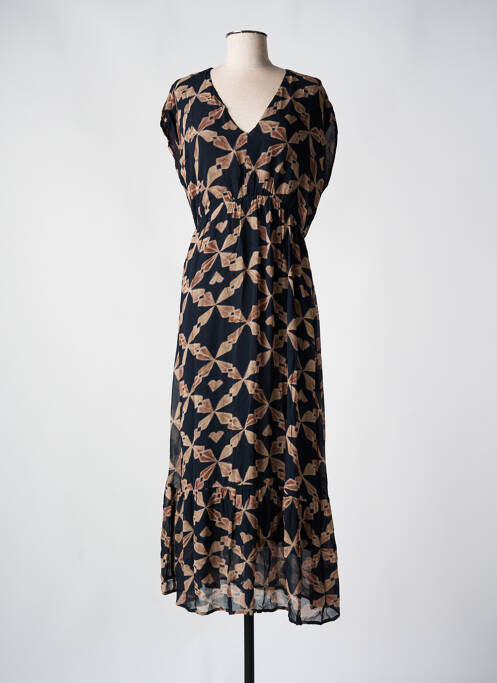 Rochie lungă negru FROGBOX femeie