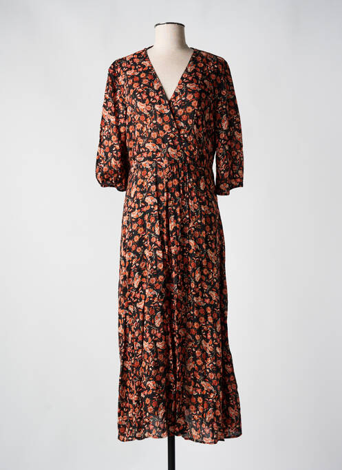 Rochie lungă negru C'EST BEAU LA VIE femeie