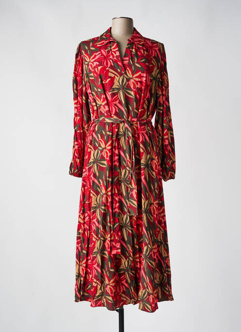 Rochie lungă roșu JULIE GUERLANDE femeie