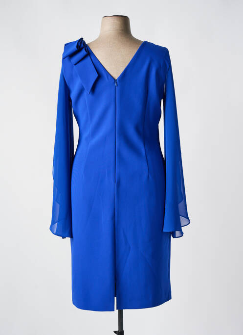 Rochie midi albastru deschis MATHIEU PARIS femeie