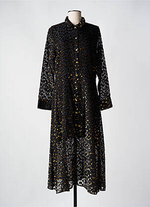 Rochie lungă gri LEO & UGO femeie