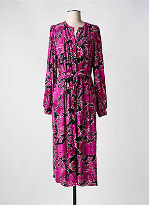 Rochie lungă roz FABIENNE CHAPOT femeie