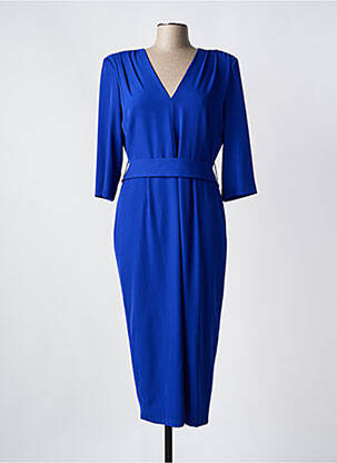 Rochie lungă albastru BARILOCHE femeie