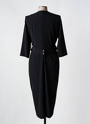 Rochie midi mâneci 3/4 mâneci 3/4 negru BARILOCHE femeie