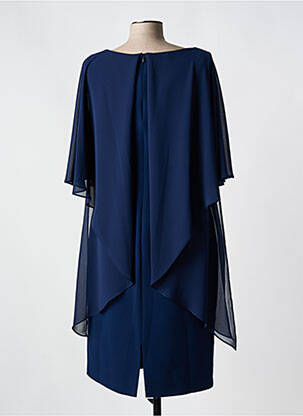 Rochie midi mâneci 3/4 mâneci 3/4 albastru MATHIEU PARIS femeie