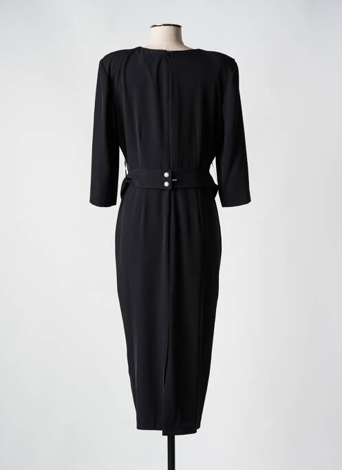 Rochie lungă negru BARILOCHE femeie